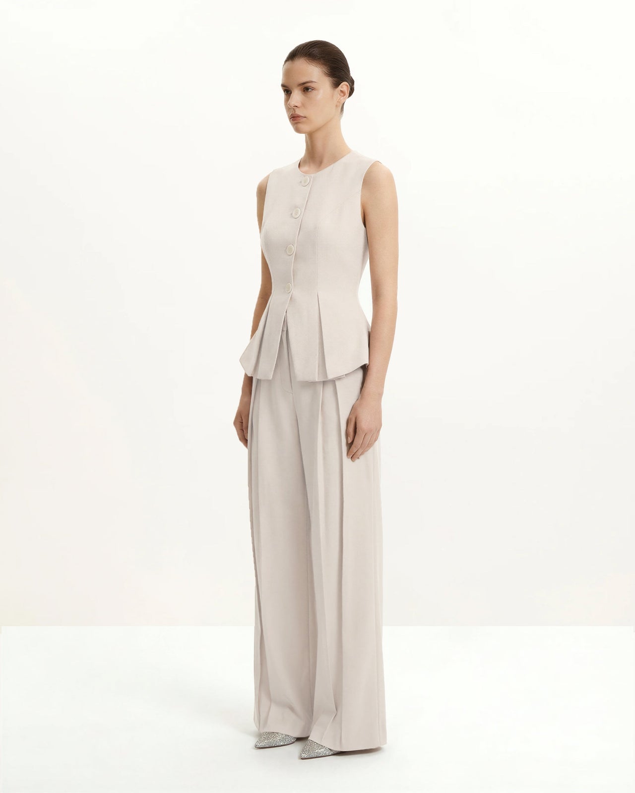 構造的シームラウンド - ベージュ