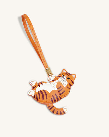 プレイフルキャット バッグチャーム - オレンジ