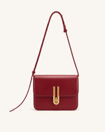 Evania ロックショルダーバッグ - レッド