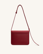 Evania ロックショルダーバッグ - レッド