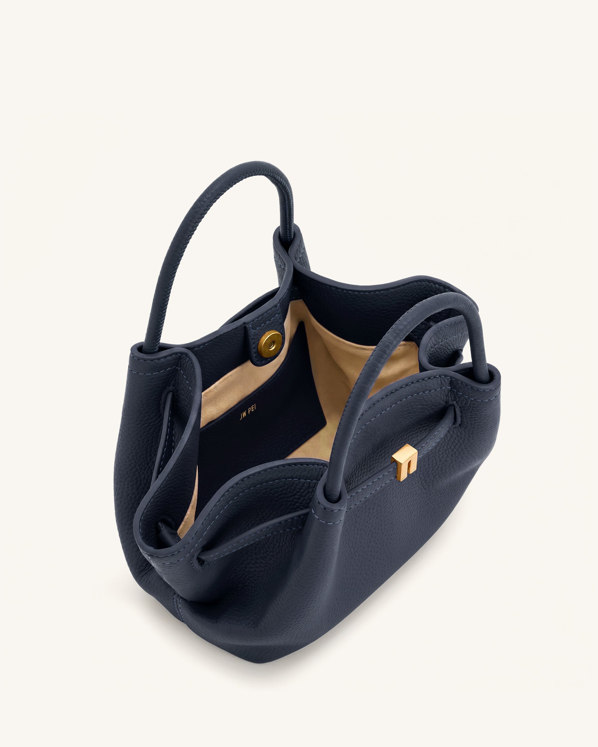 Hana品 Hana ミニトートバッグ - ネイビーブルー – JW PEI Japan Official