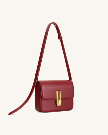 Evania ロックショルダーバッグ - レッド
