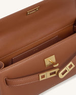 Noor トップハンドルバッグ - ブラウン