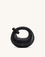 Abacus ミニトップハンドルバッグ - ブラッククロコ