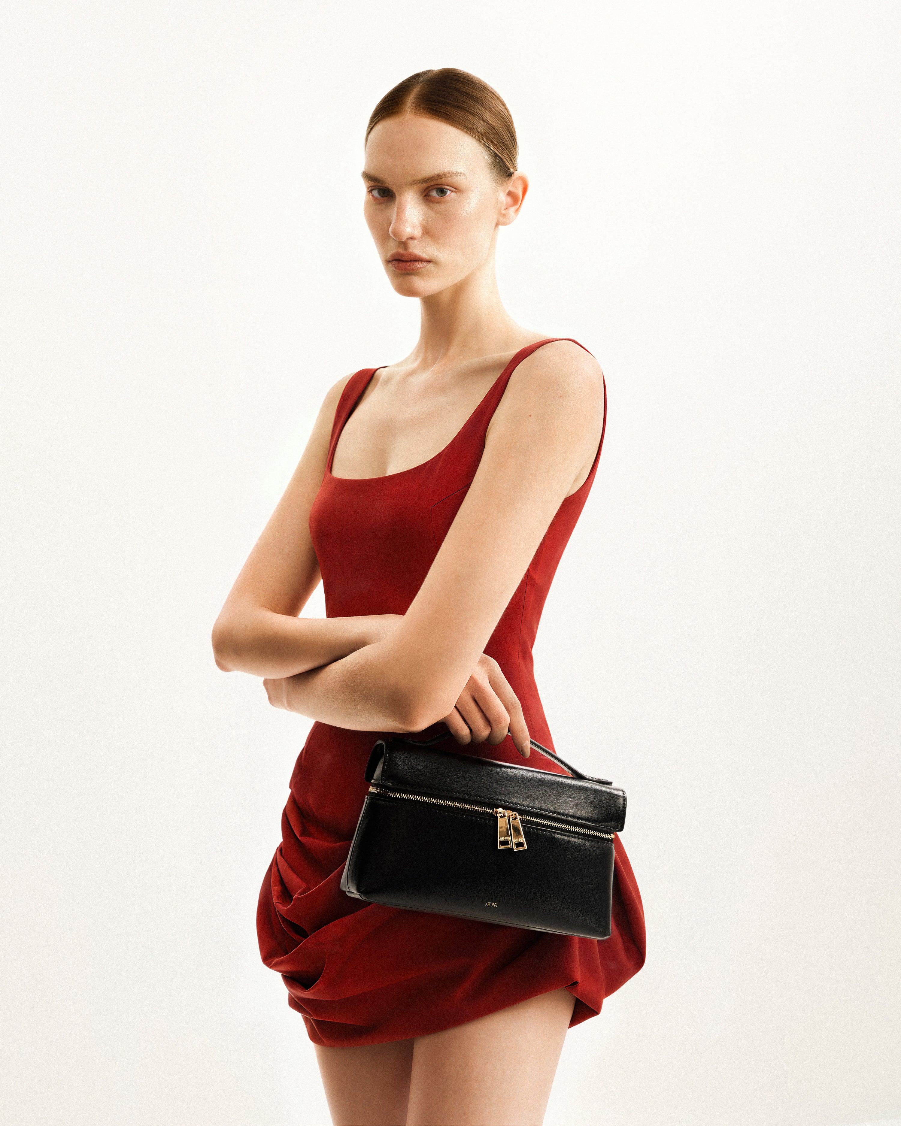 Thea トップハンドルバッグ - ブラック - JW PEI Japan Official