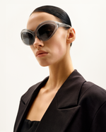 Quorra  キャットアイサングラス - グレー