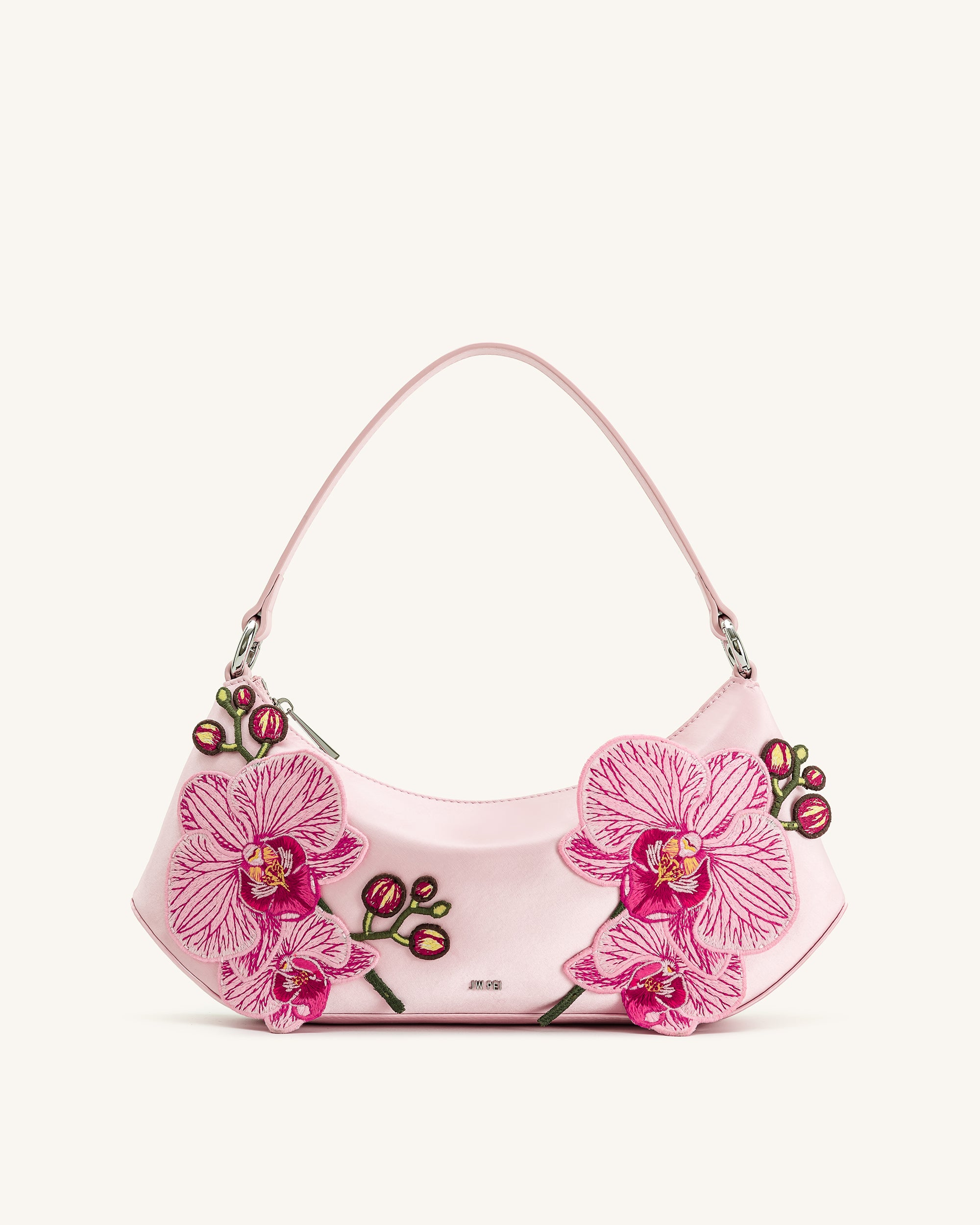 Lily 蘭刺繍ショルダーバッグ - ピンク - JW PEI Japan Official