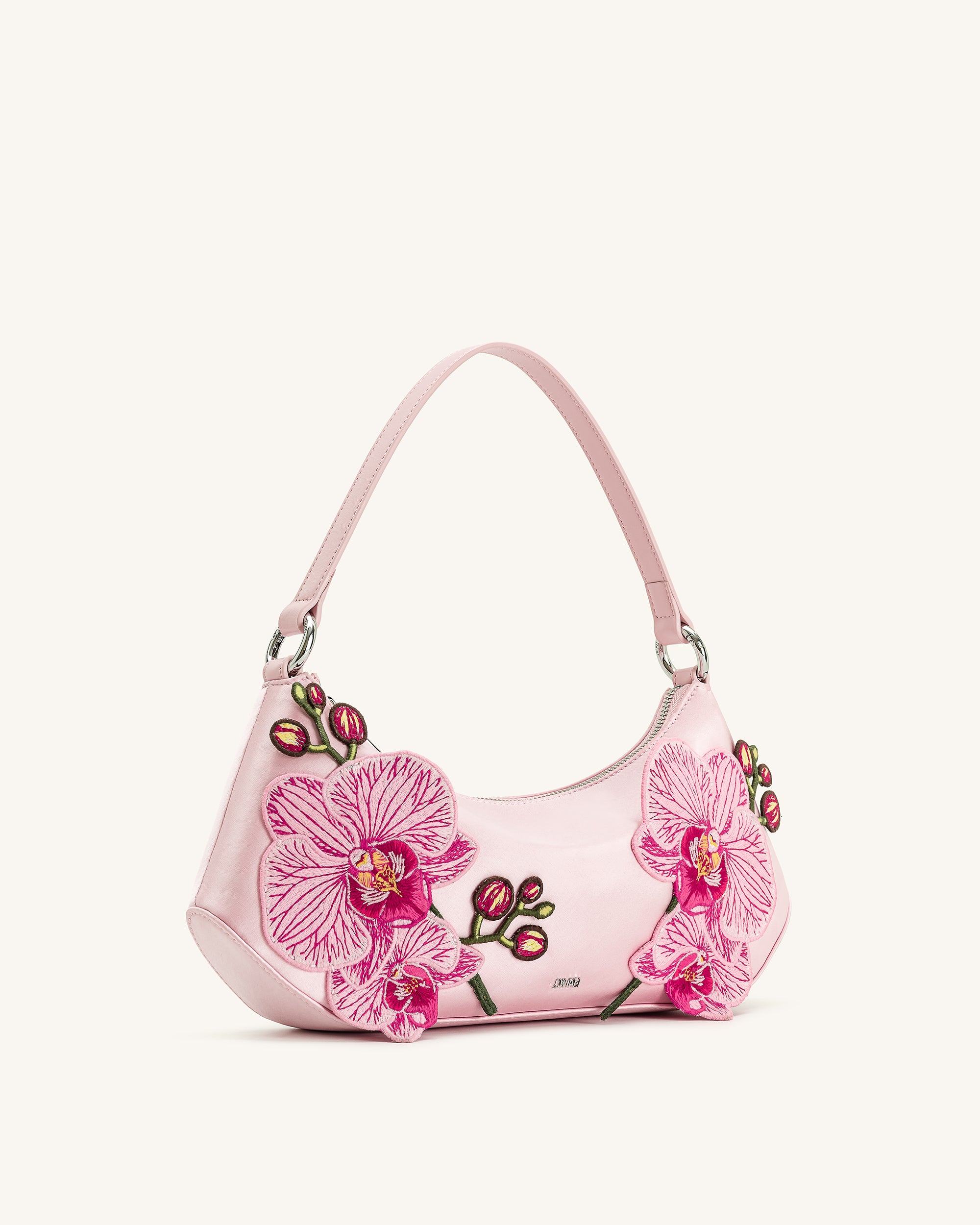 Lily 蘭刺繍ショルダーバッグ - ピンク - JW PEI Japan Official