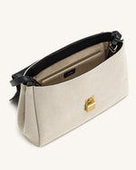 Hilary ショルダーバッグ - ブラックキャンバス