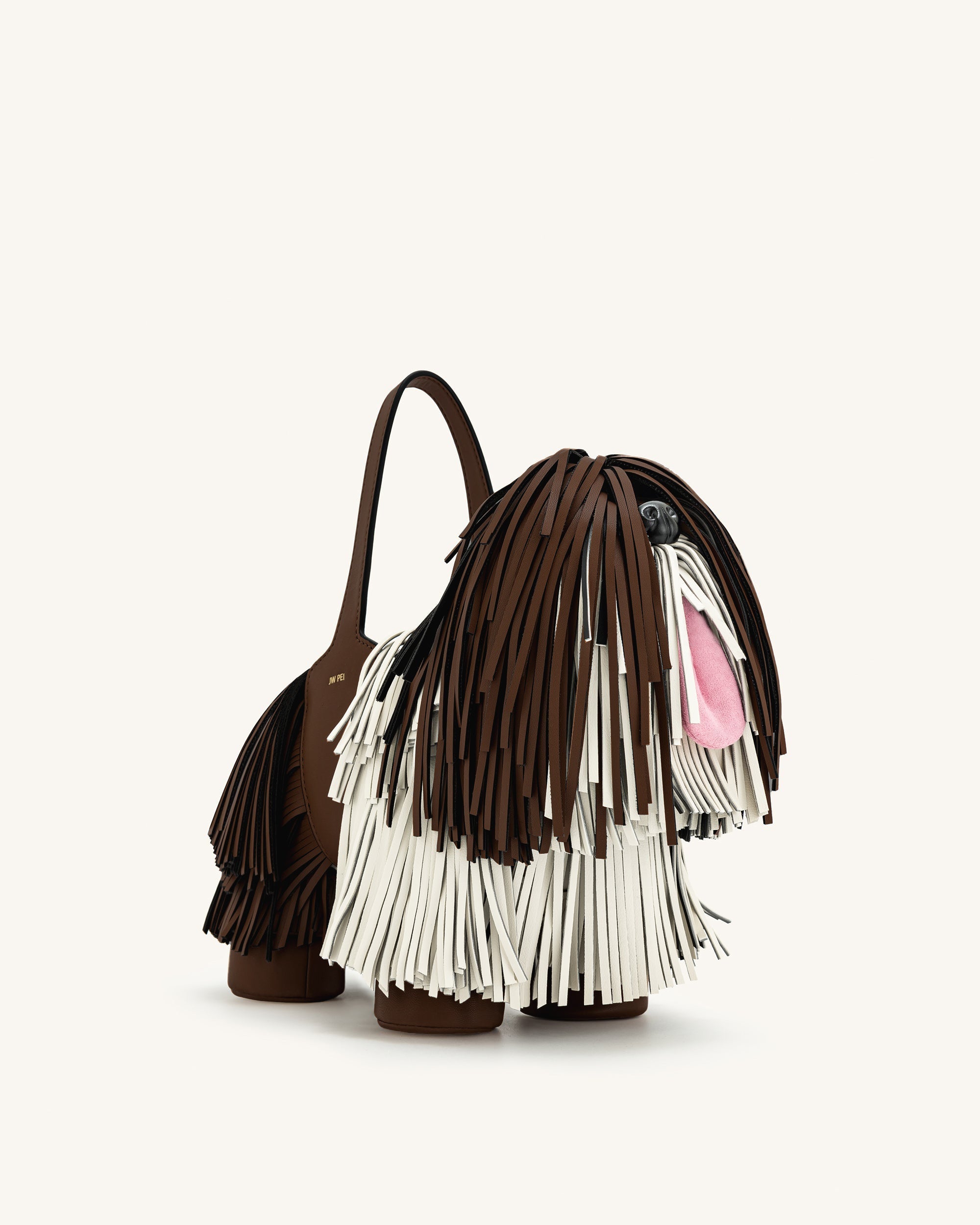 \"JW PEI\" Nita パピーシェイプハンドバッグ Nita Puppy Shape Handbag - Brown | JW PEI