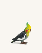 グレーオカメインコ クラッチバッグ - マルチカラー
