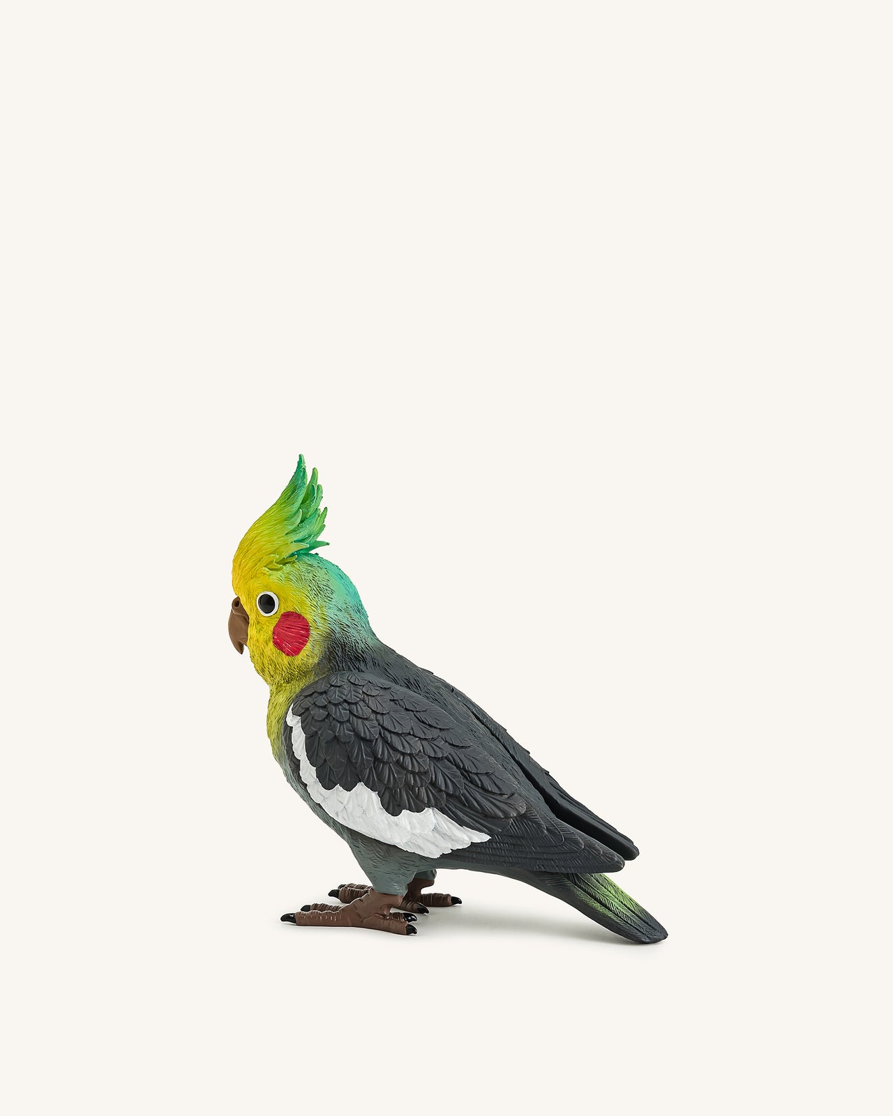 グレーオカメインコ クラッチバッグ - マルチカラー
