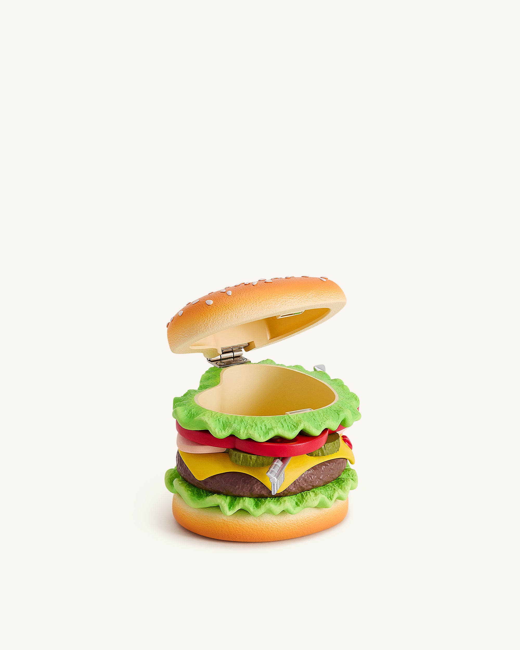 ハートバーガーノベルティクラッチバッグ - マルチカラー - JW PEI
