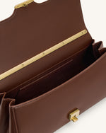 Eloise ショルダーバッグ - ディープブラウン