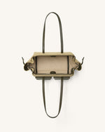 Linda フェイクスエードトートバッグ - グリーン