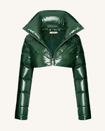 ドット柄ダウンジャケット オリーブグリーン ダウンジャケット-オリーブグリーン - JW PEI Japan Official