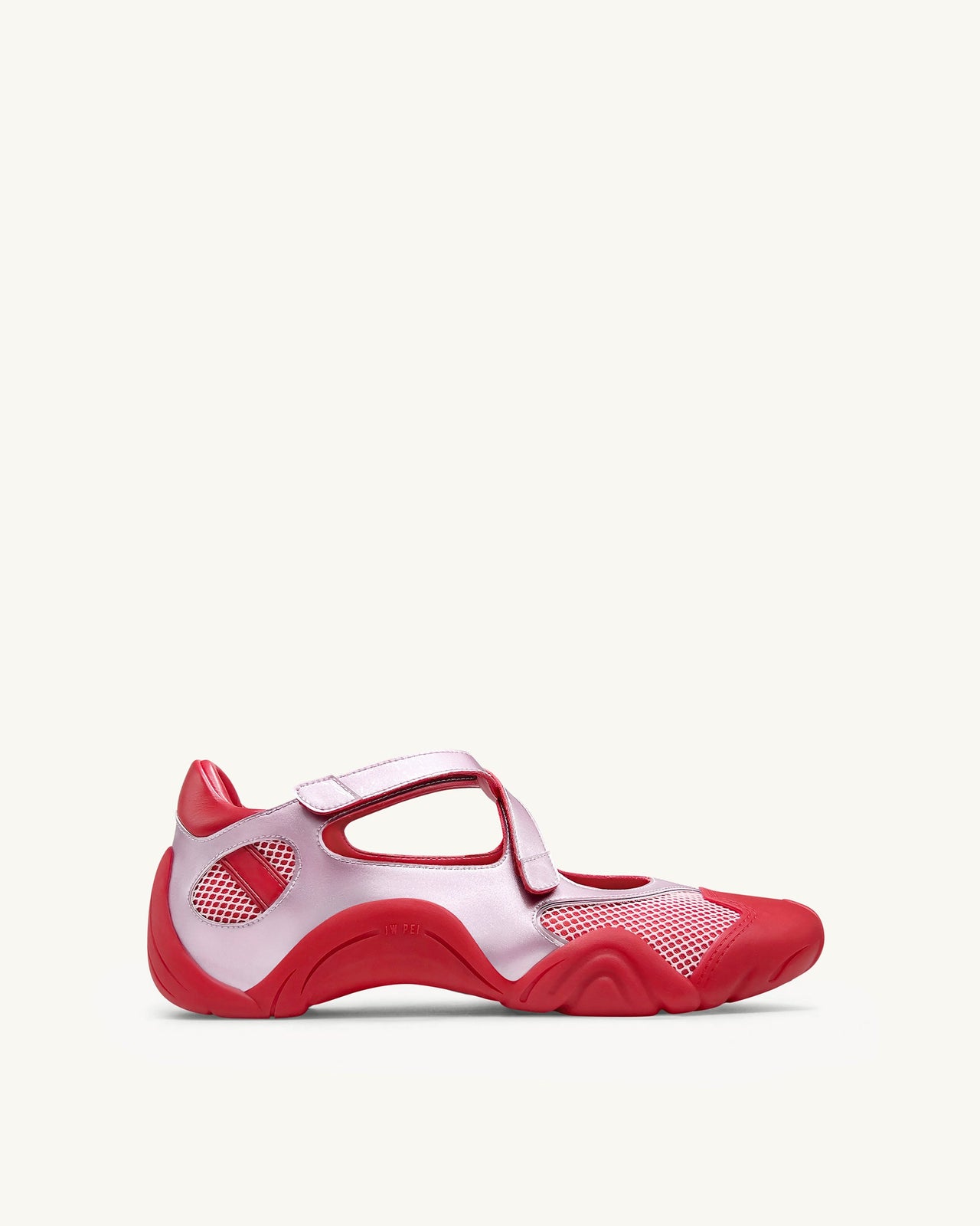 Caitlin メッシュカットアウトスニーカー - ピンク