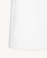 テーラードストレートミニスカート - ホワイト