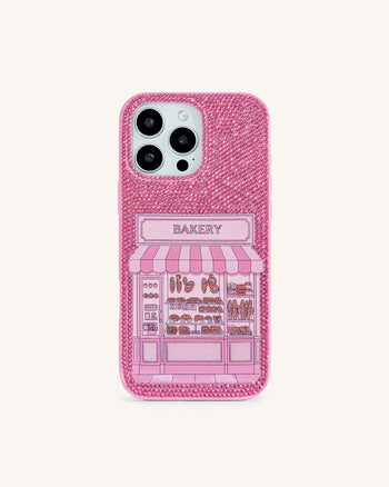 ベーカリースマホケース - マルチピンク