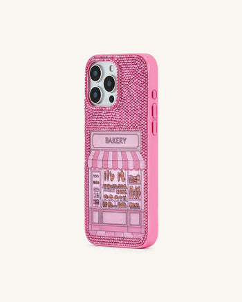 ベーカリースマホケース - マルチピンク