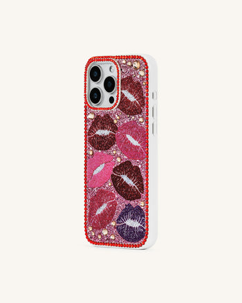 キスオブグラマースマホケース - マルチレッド