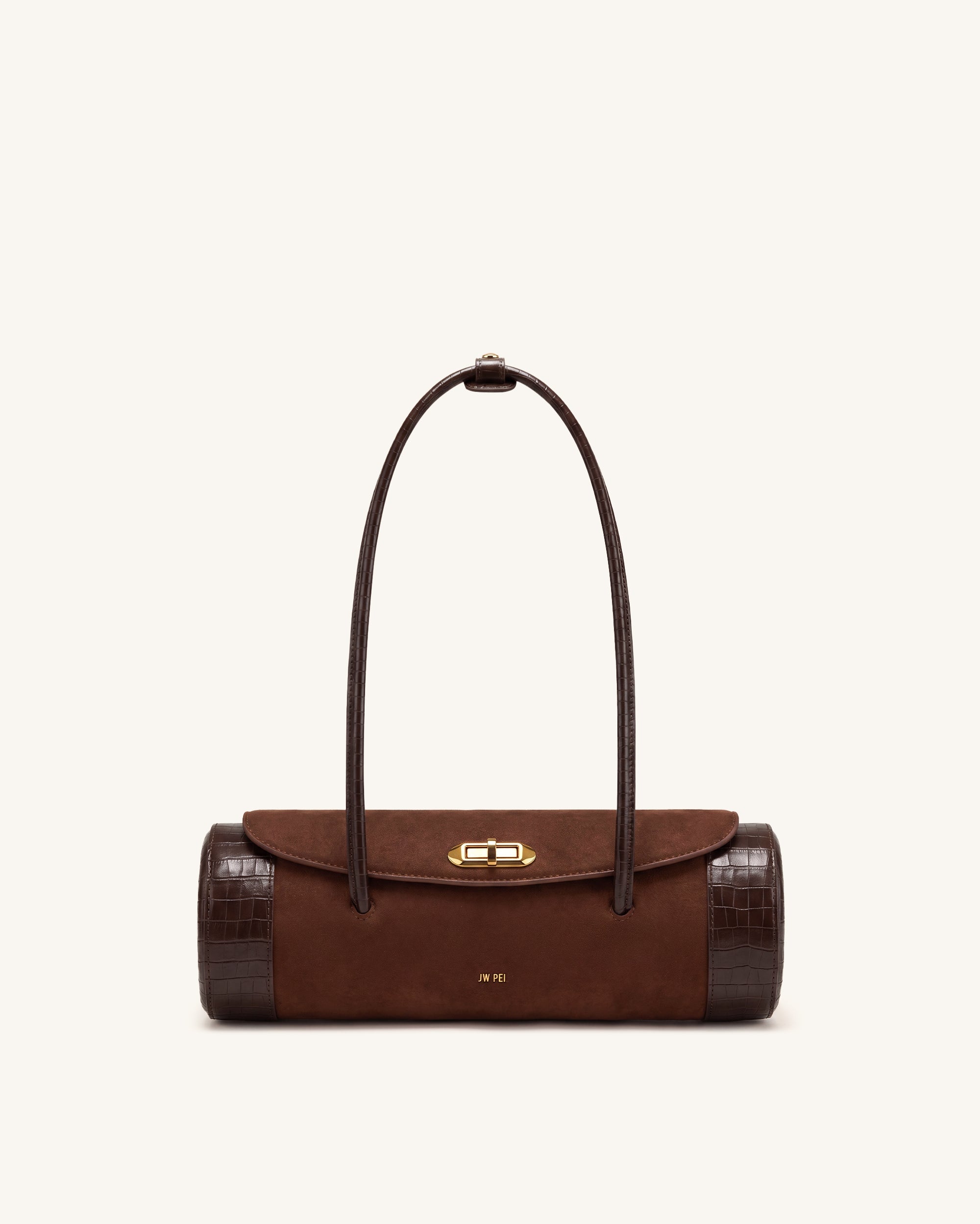 JW PEI ハンドバッグ スエード調 ブラウン NEW IN-BAGS – JW PEI Japan Official