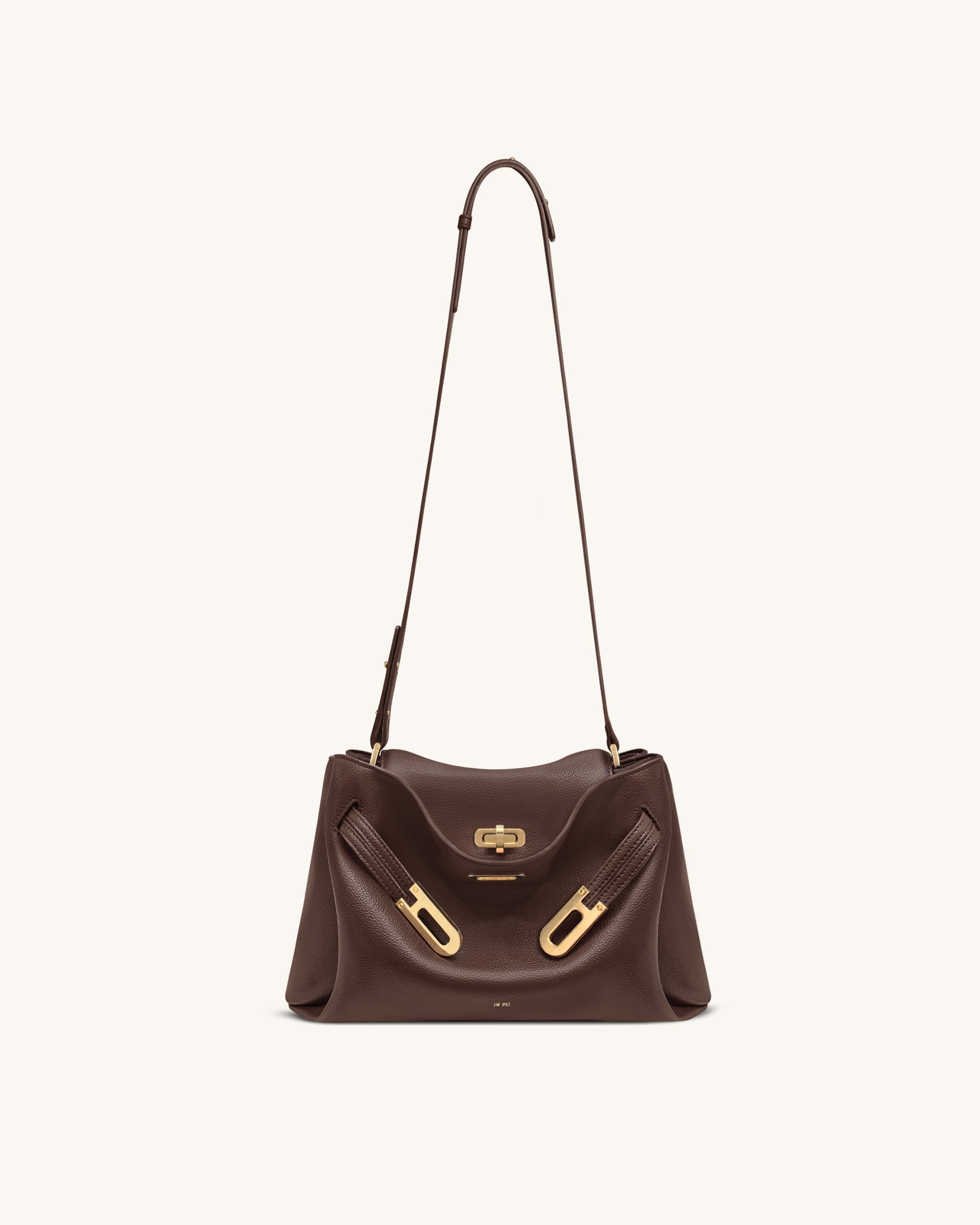 AP STUDIO JW PEI 2way バッグ ハンド ショルダー ブラウン JW PEI / ジェイダブリュー ペイ】Lucia Classic Top Handbag(BROWN