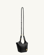 Ines パドロック トートバッグ - ブラック