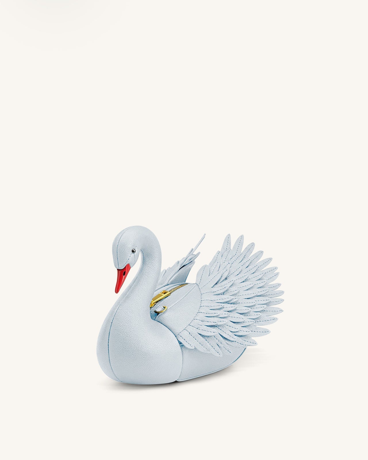 Alani 白鳥型クロスボディバッグ - ライトブルー