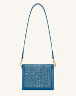 Mini Flap Bag - ブルー デニム
