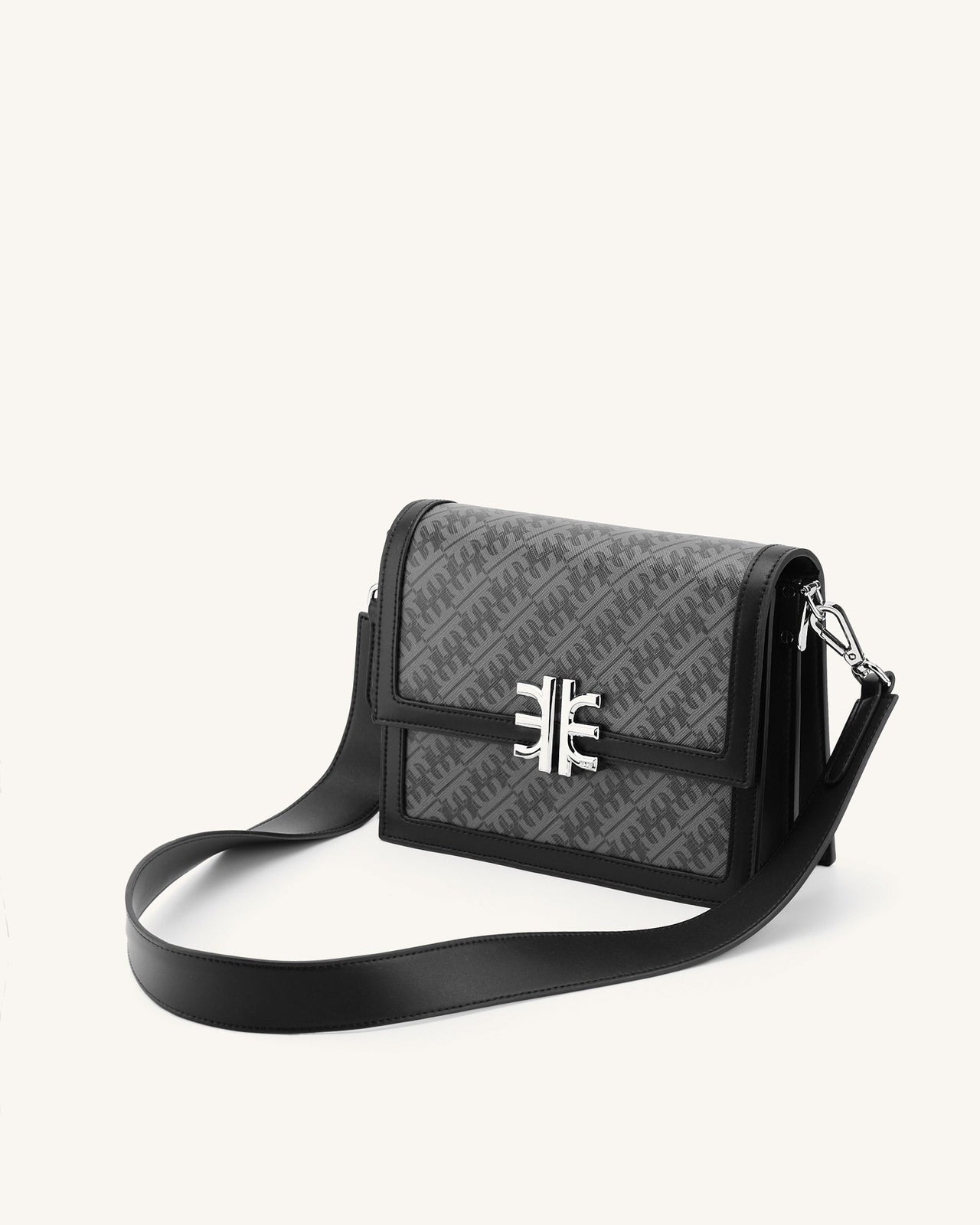 FEI Mini Flap バッグ - ブラウン - アイロンブラック