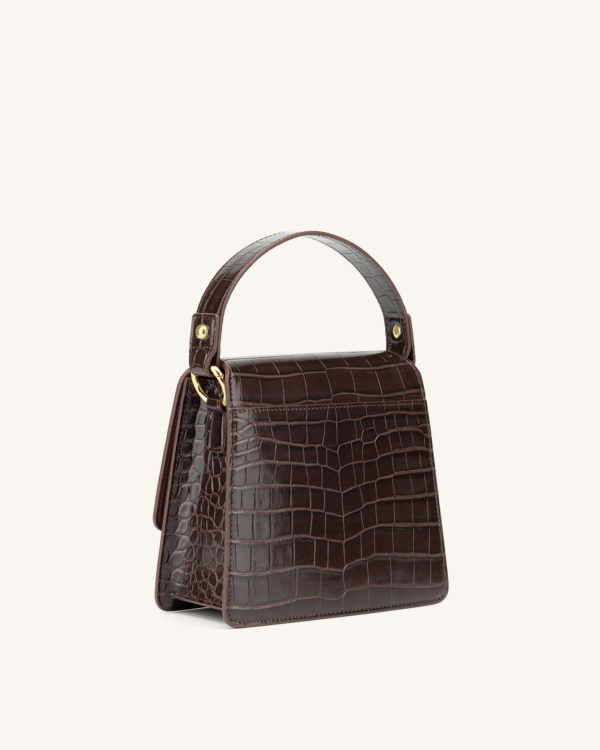 Top Handle & Satchel Bag - Croc Embossed - Friday By JW PEI - JW 