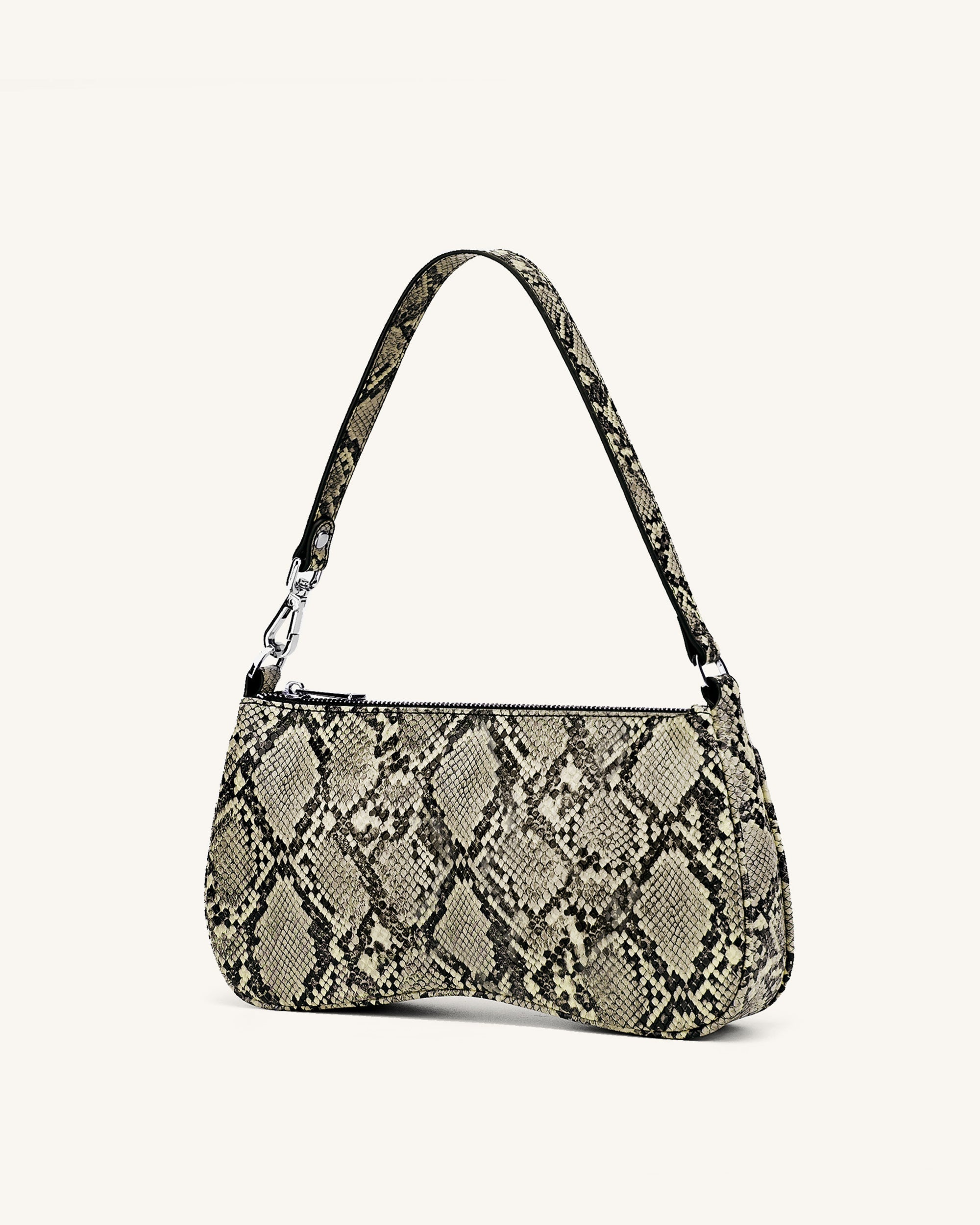 Snake print 2025 baguette bag