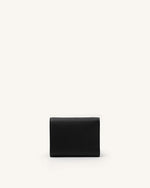 Stella 財布 - ブラック グレイン型押し